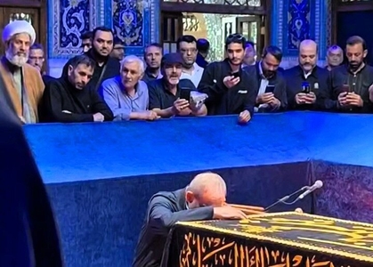 حضور رئیس جمهوری در رواق دارالذکر و زیارت مزار رهبر شهید انقلاب