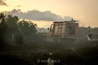 تکرار فاجعه در میانکاله؛ دهمین آتش‌سوزی ماه اخیر با اعزام بالگرد و نیروهای امدادی در حال مهار است