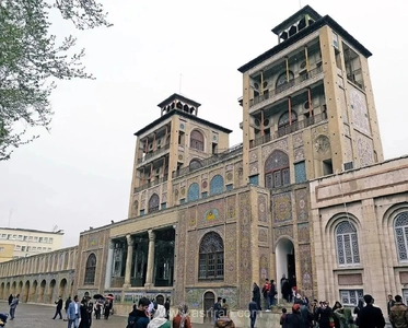 نگاهی به کاخ شمس‌العماره در سال 1245؛ تصویری از دوران ساخت
