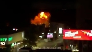 حمله پهپادهای اوکراینی به بندر دریای خزر روسیه در داغستان