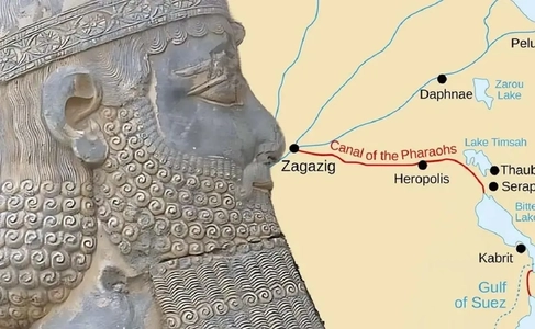 داریوش بزرگ و ساخت کانال سوئز باستان