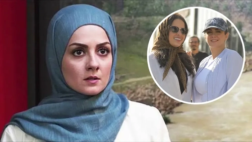 بیتا سحرخیز در کنار مریم بحرالعلومی و سامان صفاری