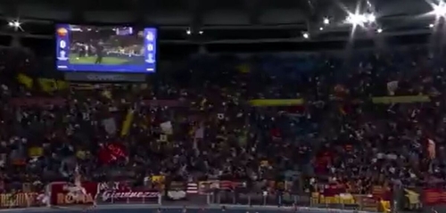 معارفه بازیکنان رم پیش از دیدار با رئال مادرید