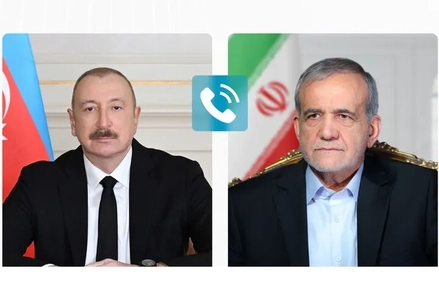 گفتگوی تلفنی روسای جمهور ایران و آذربایجان