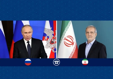 تبریک زادروز پوتین توسط رئیس‌جمهور ایران و تاکید بر تقویت همکاری‌ها