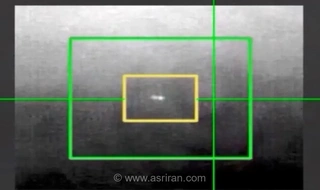 انهدام پهپاد آمریکایی MQ1 توسط پدافند هوایی سپاه در تنگه هرمز