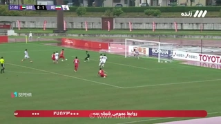 گل دوم ایران در بازی با امارات توسط شهرآبادی به ثمر رسید