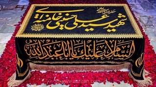 حال و هوای حرم مطهر رضوی پیش از آغاز مراسم بزرگداشت چهلم تدفین آقای شهید ایران