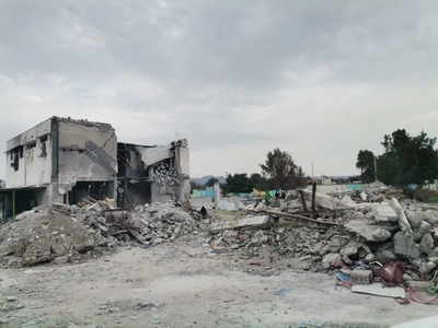 زنگ غم‌انگیز مدرسه در میناب؛ یادبود ۱۶۸ کودک و معلم