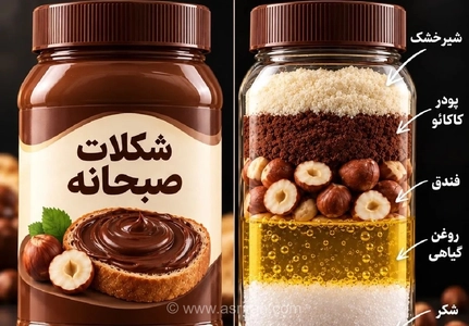 تصاویری از آنچه می‌خوریم: واقعیت خوراکی‌ها در اینفوگرافیک