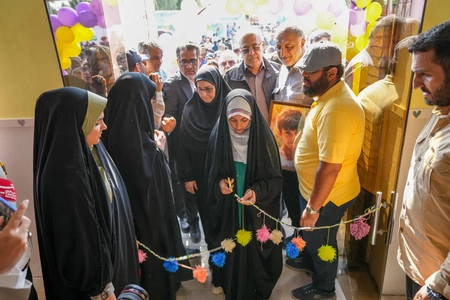افتتاح مدرسه جدید شجره طیبه میناب با حضور مسئولان