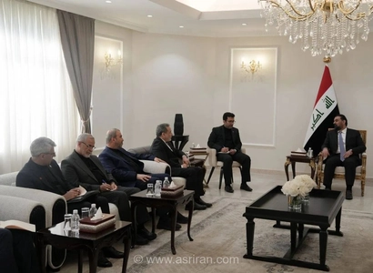 دیدار عراقچی با رئیس مجلس عراق