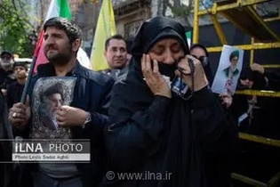 مراسم بزرگداشت چهلمین روز رهبر شهید انقلاب در مصلای تهران برگزار شد