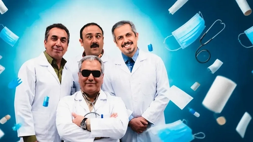 لحظات دیدنی از پشت صحنه سریال «در حاشیه»