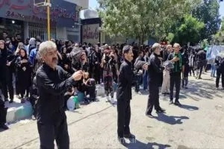 کرمانشاه غرق در ماتم علمدار کربلا/آیین باشکوه تاسوعای حسینی در سراسر استان برگزار شد