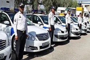 استقرار ۸۵ تیم گشتی پلیس راه در محورهای کرمانشاه برای تأمین امنیت و تسهیل تردد زائران اربعین حسینی