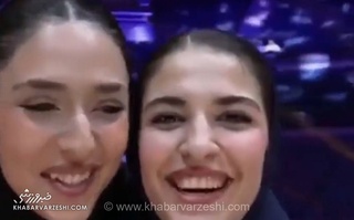 تبریک تولد پدر والیبالیست توسط دخترش در پخش زنده؛ نگار هاشمی سوپرایز کرد!