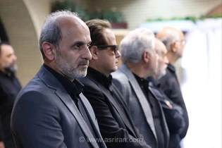 وداع اهالی هنر با اکبر عبدی در مسجد بلال؛ مهران غفوریان: امیدوارم ما را ببخشد