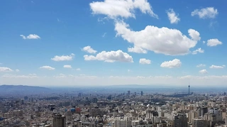 کاهش دما و وزش باد در تهران طی روزهای آتی