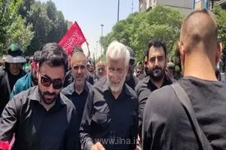 حضور سعید جلیلی در مراسم تشییع پیکر مطهر رهبر شهید انقلاب