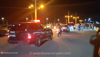ویدیو| اسکورت یگان ویژه از پیروز قربانی در پی درگیری بازیکنان شمس آذر و آلومینیوم در قزوین