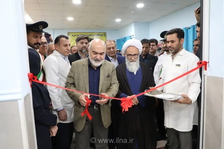 افتتاح بخش ۱۶ تختخوابی CCU بیمارستان سینای کارون با حضور استاندار خوزستان