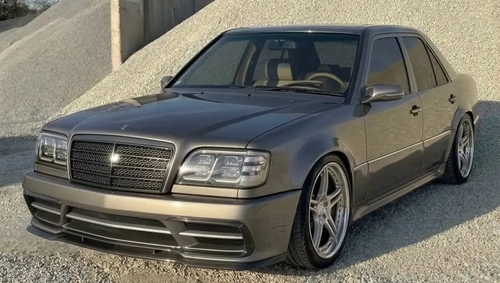 مرسدس بنز E500 W124 با طراحی متفاوت