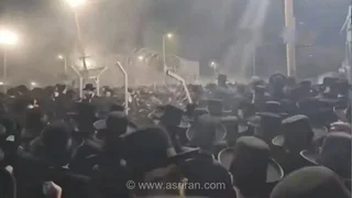 خشم حریدی‌ها؛ حمله به زندان ۱۰ اسرائیل و تخریب حصارها در اعتراض به بازداشت یک شهروند