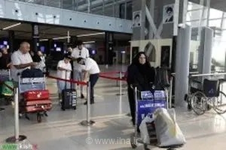جابه‌جایی بیش از ۹ هزار مسافر با ۸۳ پرواز در فرودگاه بین‌المللی کیش طی یک هفته