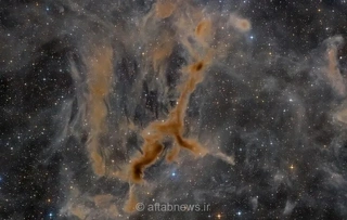 تصویر خیره‌کننده از سحابی زرافه توسط ناسا منتشر شد