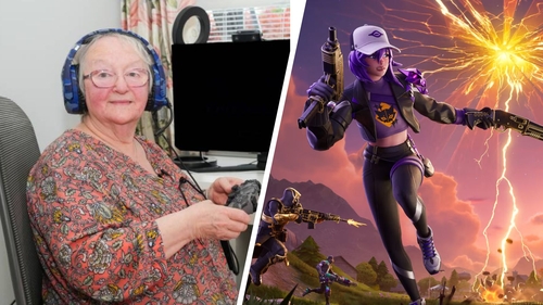 مادربزرگ 78 ساله، عاشق خشونت در بازی Fortnite است
