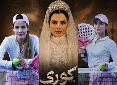 غزاله اکرمی با استایل ورزشی در زمین پدل (+عکس)