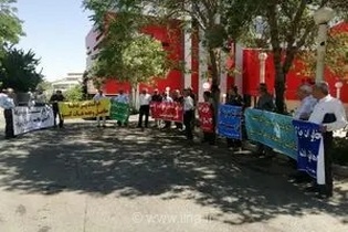 اعتراض بازنشستگان مخابرات در چند استان