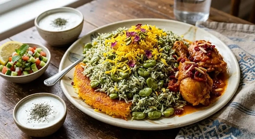 طرز تهیه شوید پلو مجلسی و خوش‌عطر به سبک تالار