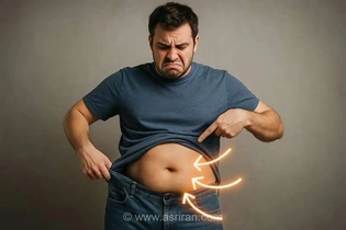 چربی شکمی و دیابت نوع ۲