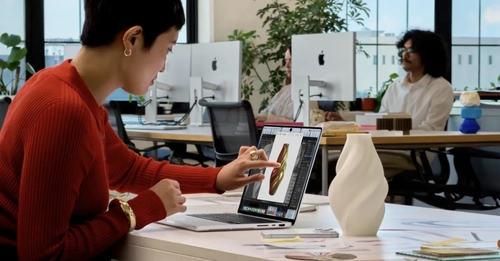 تغییرات macOS برای صفحه‌نمایش لمسی