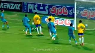 گلزنی رضا میرزایی، چادرملو را در نیمه اول مقابل نفت آبادان پیش انداخت