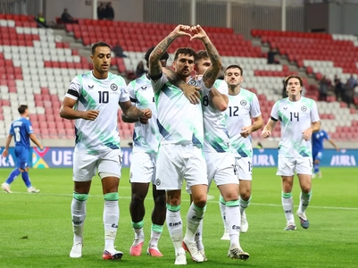 پیروزی 3-0 ایرلند مقابل اسرائیل با بازوبند مشکی در حمایت از غزه