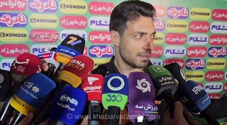 شجاع خلیل‌زاده: بازی تراکتور مقابل سپاهان بهتر بود/ از درگیری لذت نمی‌برم