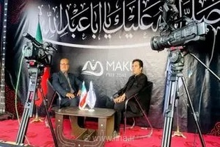 روایت جهانی اربعین در مرز بازرگان؛ برپایی موکب رسانه‌ای سازمان منطقه آزاد ماکو برای استقبال از زائران خارجی