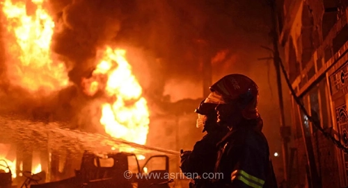 آتش‌سوزی در هتل شش طبقه استانبول ۱۲ مجروح بر جای گذاشت