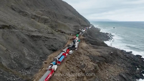 نجات سرنشینان گرفتار در رانش زمین در پرو پس از یک هفته
