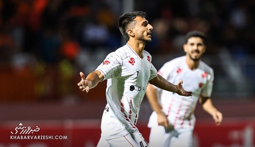 گلزنی سریع صادقی در ترکیب پرسپولیس مقابل مس شهر بابک