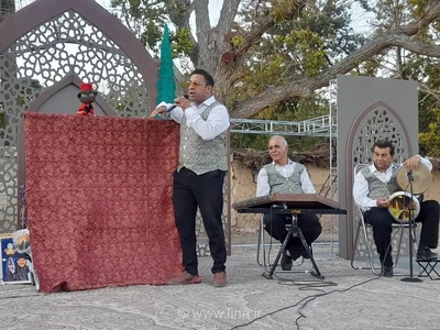نمایش عروسکی «جی‌جی‌بی‌جی» با اجرای یک عروسک‌گردان در شیراز