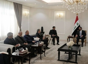 دیدار عراقچی با رئیس مجلس عراق