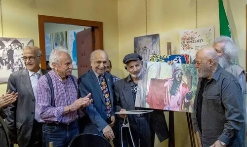 نکوداشت ۶۱ سالگی تماشاخانه سنگلج با تقدیر از مجید افشار