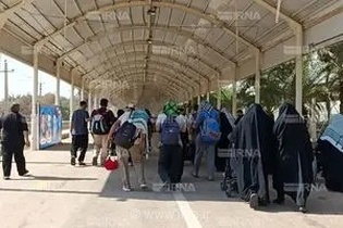 ثبت رکورد میلیونی در مرز خسروی؛ تداوم خدمات‌رسانی به زائران اربعین در موج بازگشت