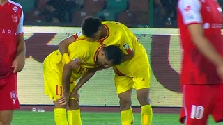 گل اول فولاد به پرسپولیس توسط امیری