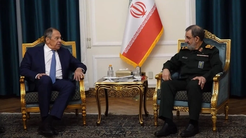 دیدار دبیر شورای عالی امنیت ملی ایران با وزیر خارجه روسیه
