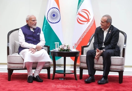 دیدار مودی و پزشکیان در حاشیه شانگهای؛ گفتگویی سازنده و پربار